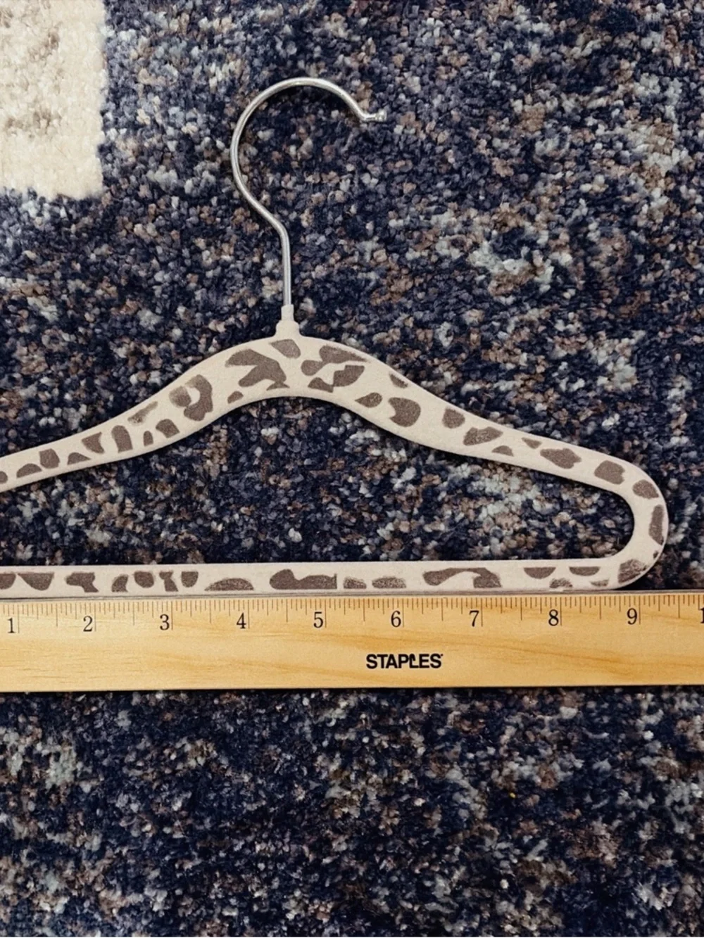 Kids Hangers, Print Velvet Non-Slip Hangers - Set of 8